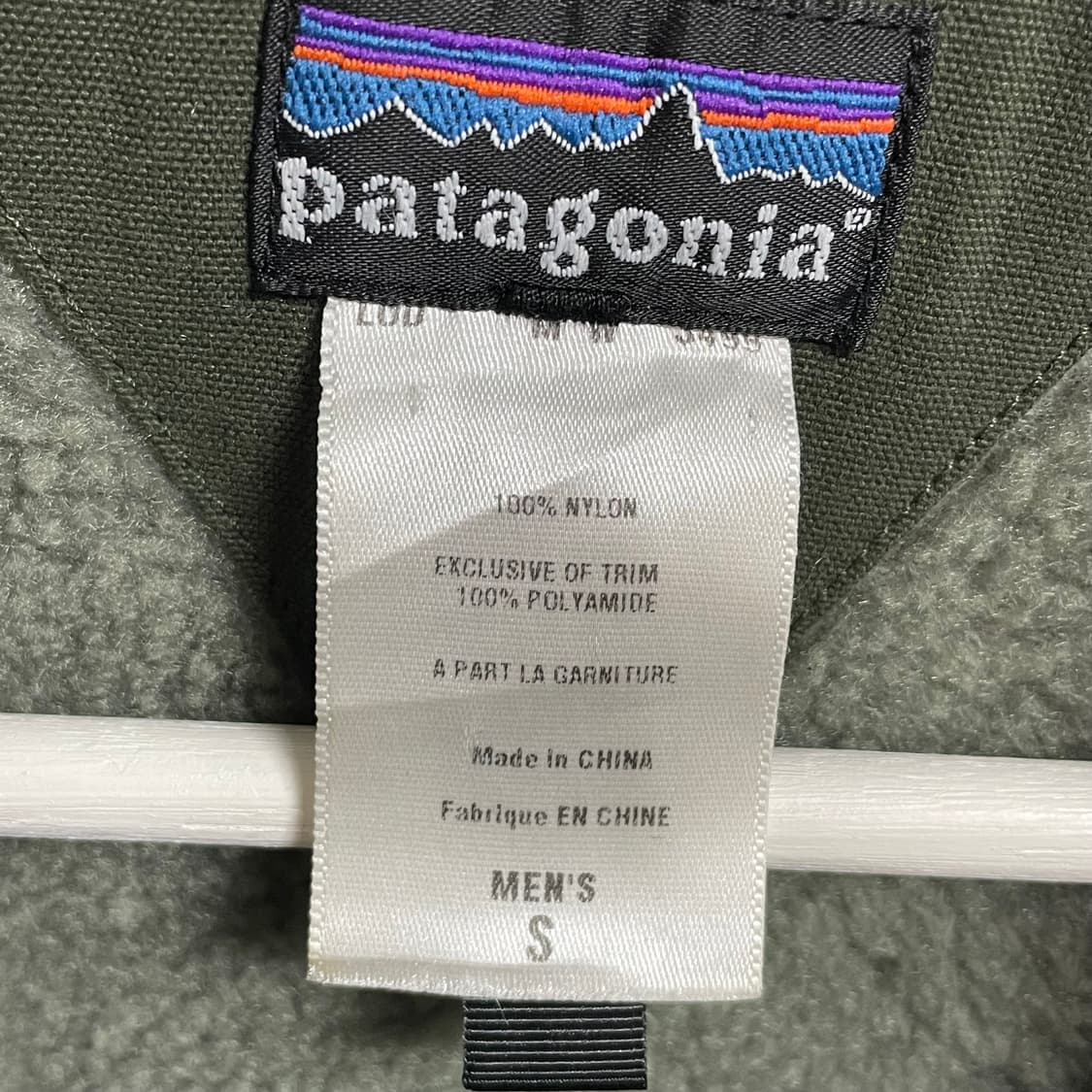 [S] 파타고니아 빈티지 올리브 그린 자켓 상품이미지2