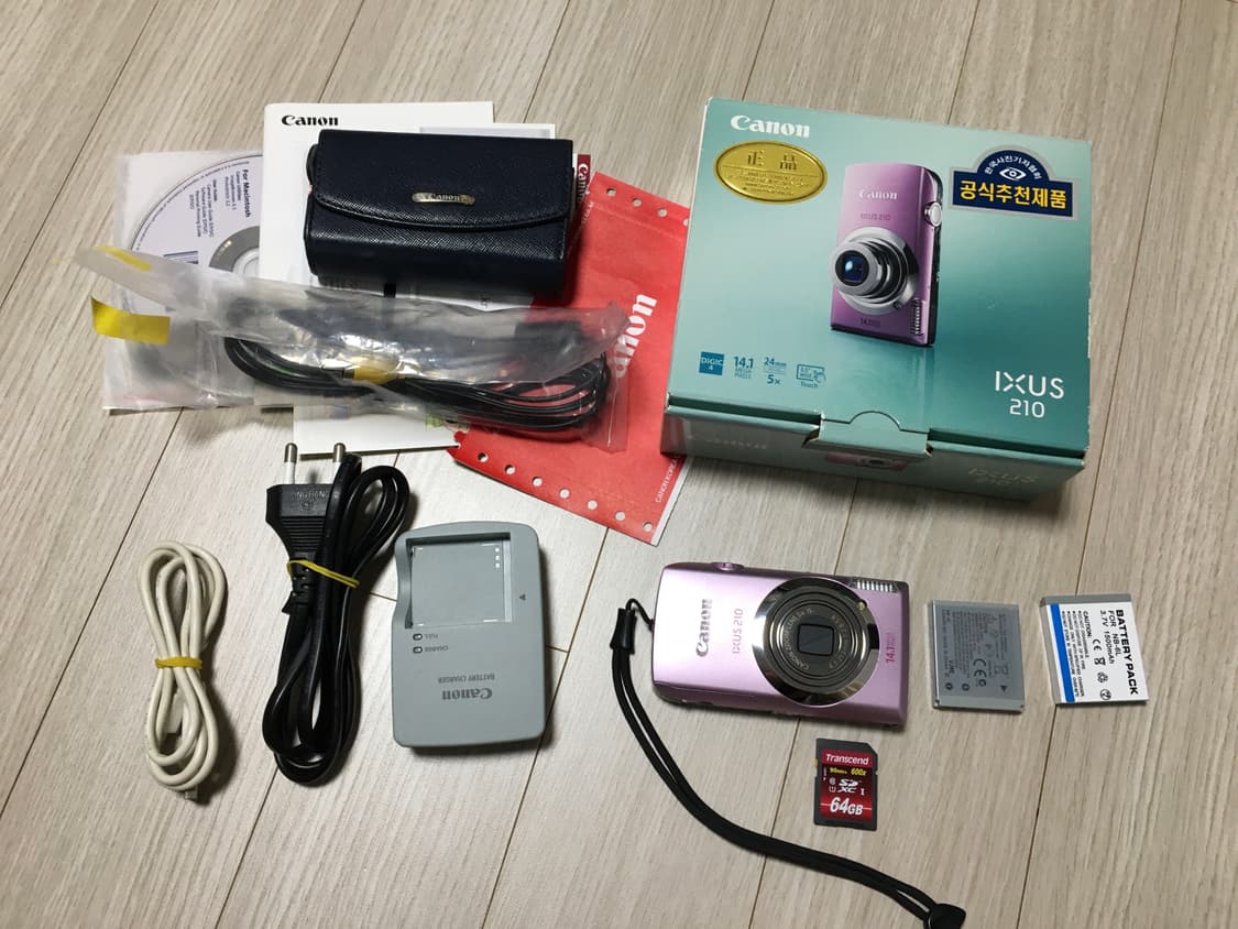 캐논 익서스 210 (IXUS 210) 핑크 상품이미지1