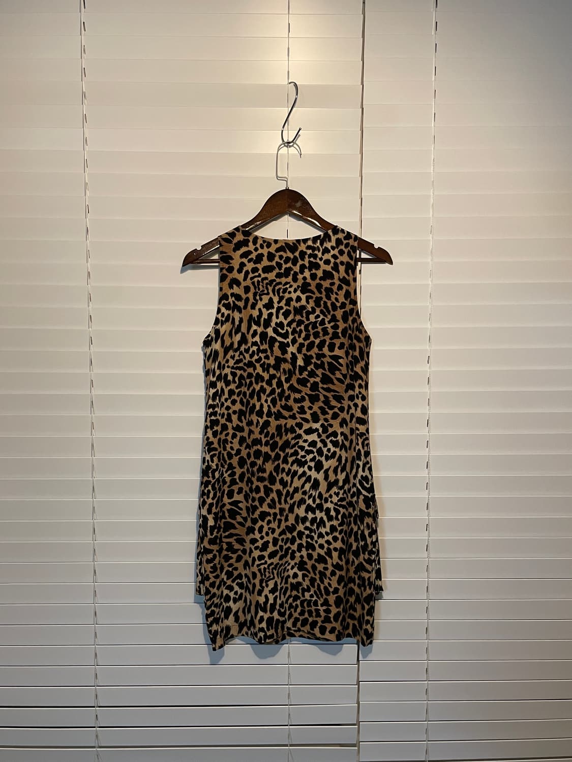 마이클코어스 레오파드 슬리브리스 원피스 상품이미지4