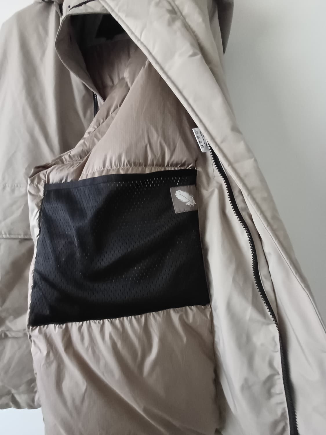 비슬로우 Beslow 덕다운파카패딩 더스티베이지 [L] 상품이미지6