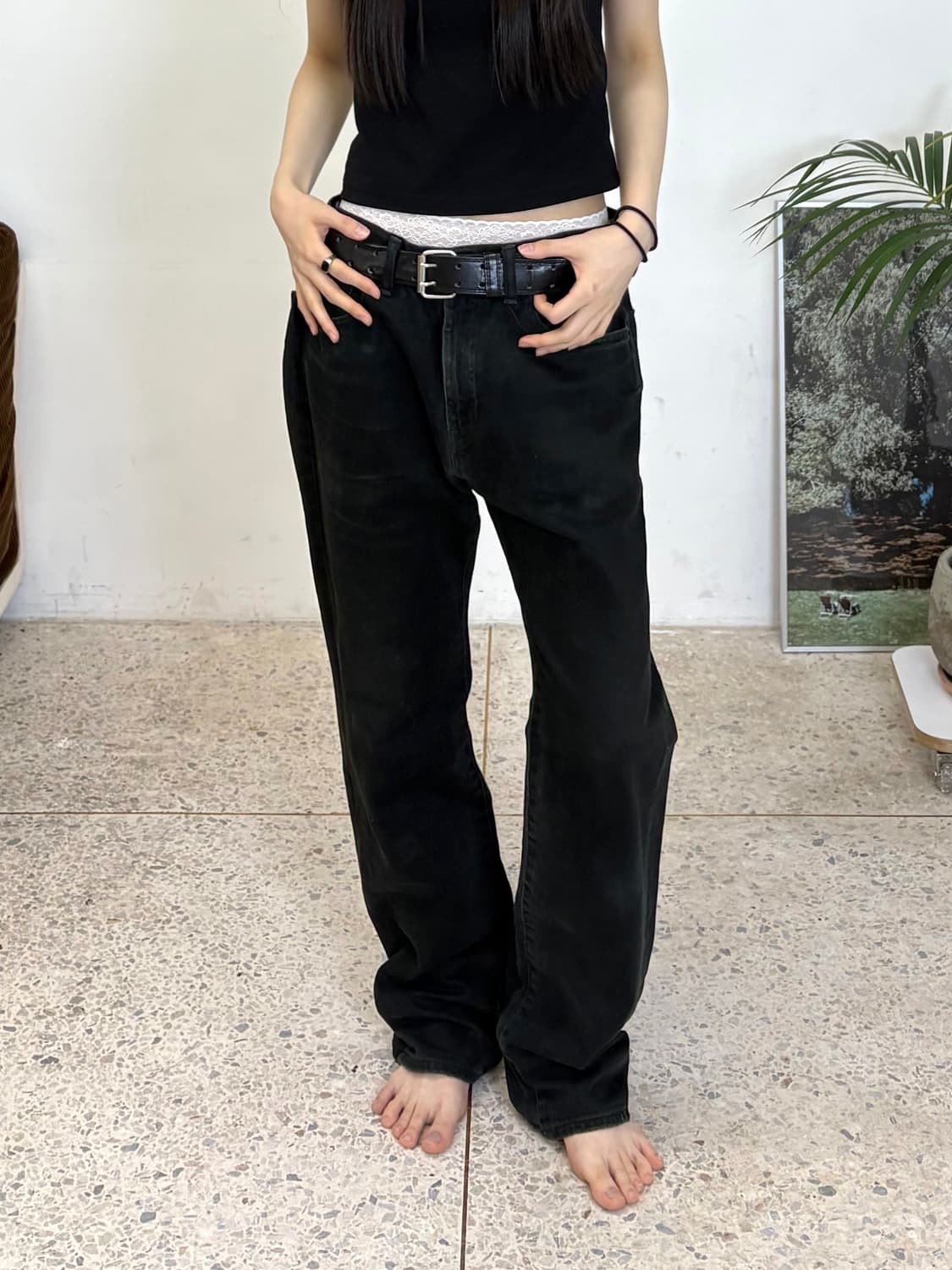 리바이스 505 블랙 상품이미지4