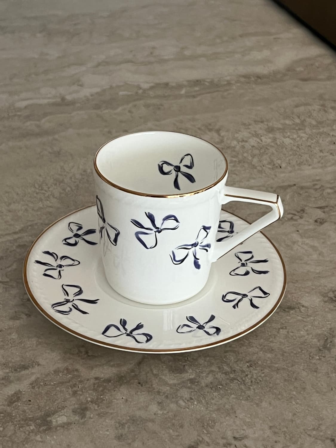 입생로랑 블루리본 컵앤소서 2P set 상품이미지5