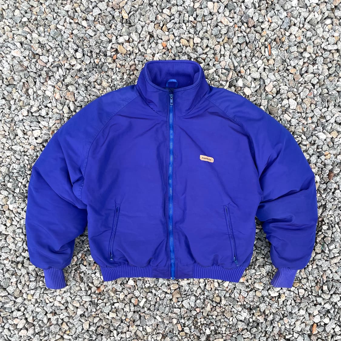 빈티지 베리어 다운 블루종 실측 100 상품이미지1