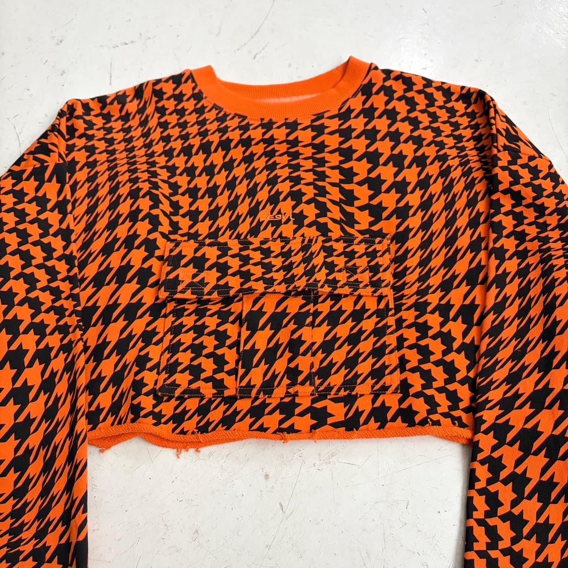 X-girl 엑스걸 빈티지 포켓 크롭 티셔츠 S 상품이미지4