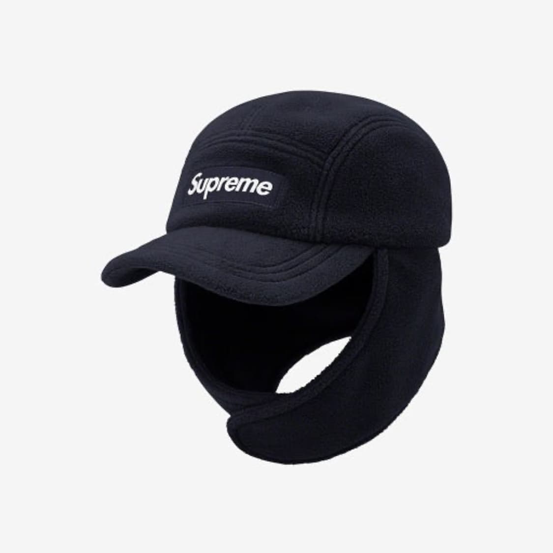 [OS] 슈프림 21FW 폴라텍 이어플랩 캠프캡 네이비 상품이미지1