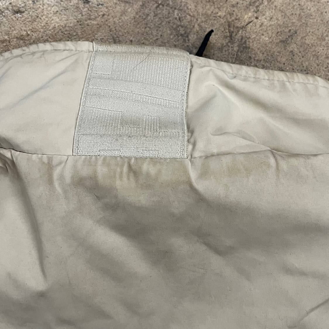 [정품/M] 라이프워크 강아지  바람막이 베이지 카모 양면 b19 상품이미지3