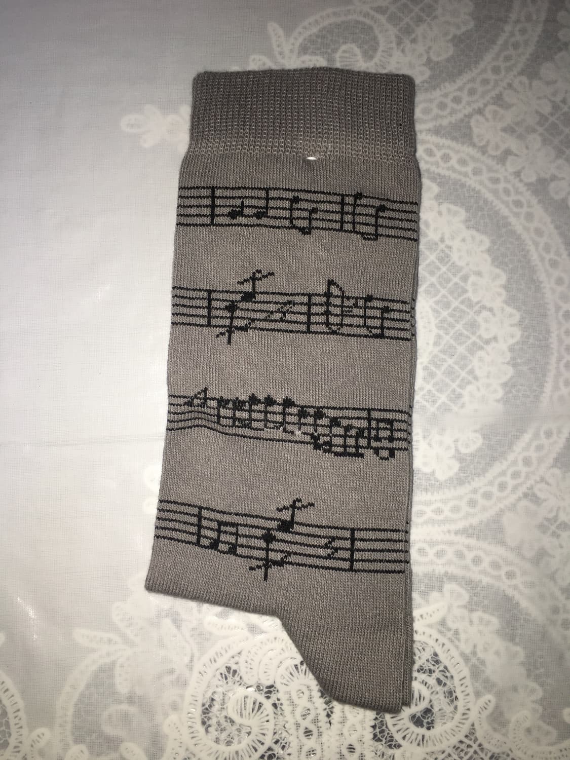 Viburnum shop 악보 양말 그레이 새거 상품이미지1