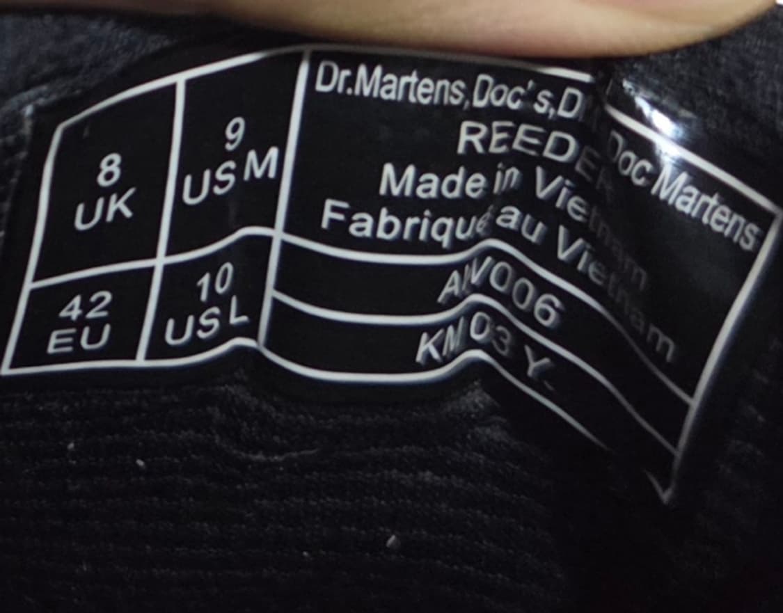 [UK8 270] 닥터마틴 리더 엑스트라 터프 유틸리티 슈즈 블랙 상품이미지2