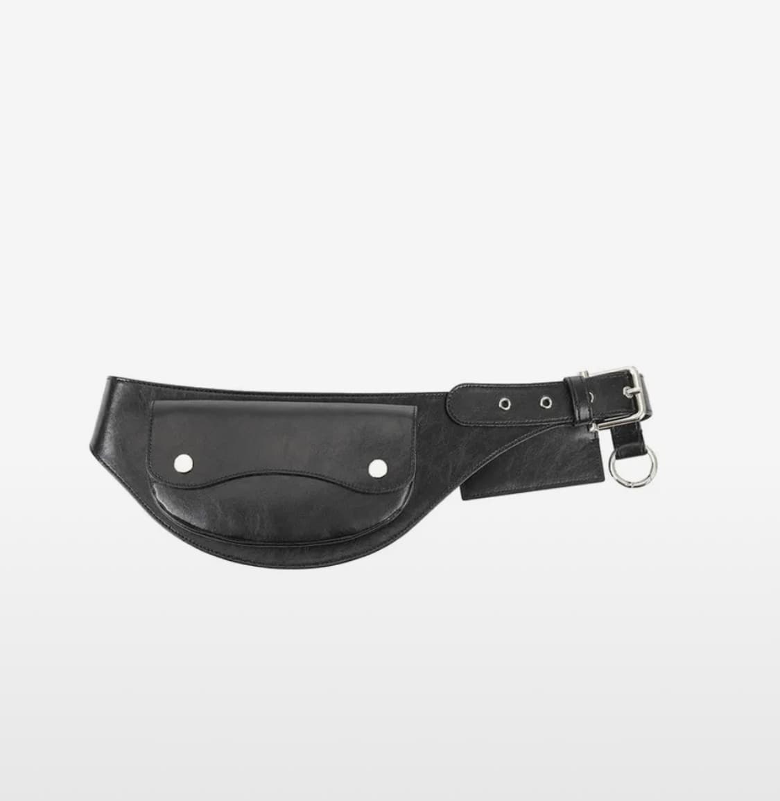 OSOI POCKET BELT [WASHED BLACK] 상품이미지1