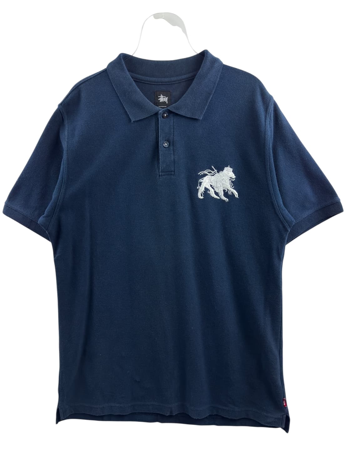 스투시 라이언 자수 네이비 카라티1220 상품이미지1