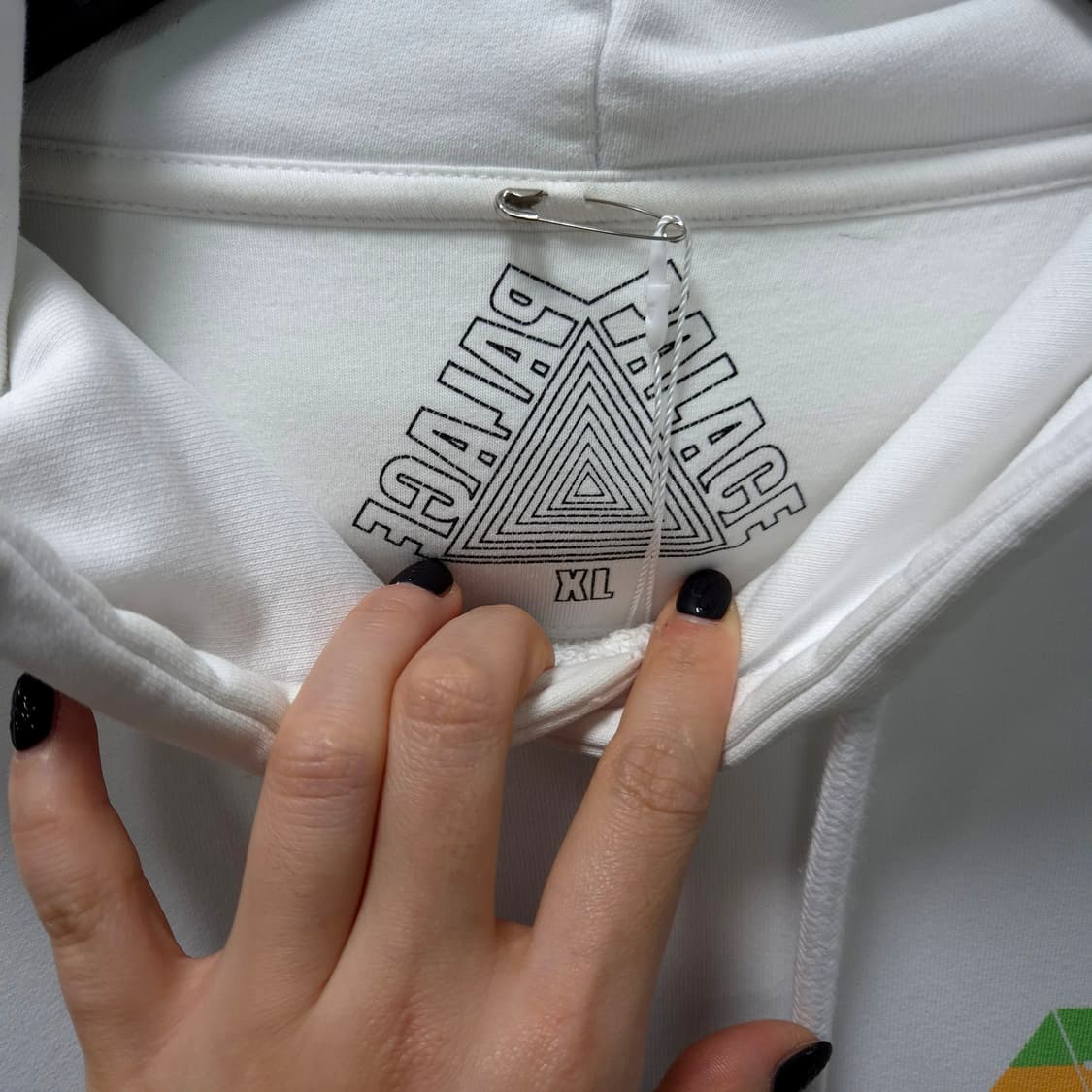 팔라스 잡스워스 후드 화이트 19SS XL / 할인 상품이미지5