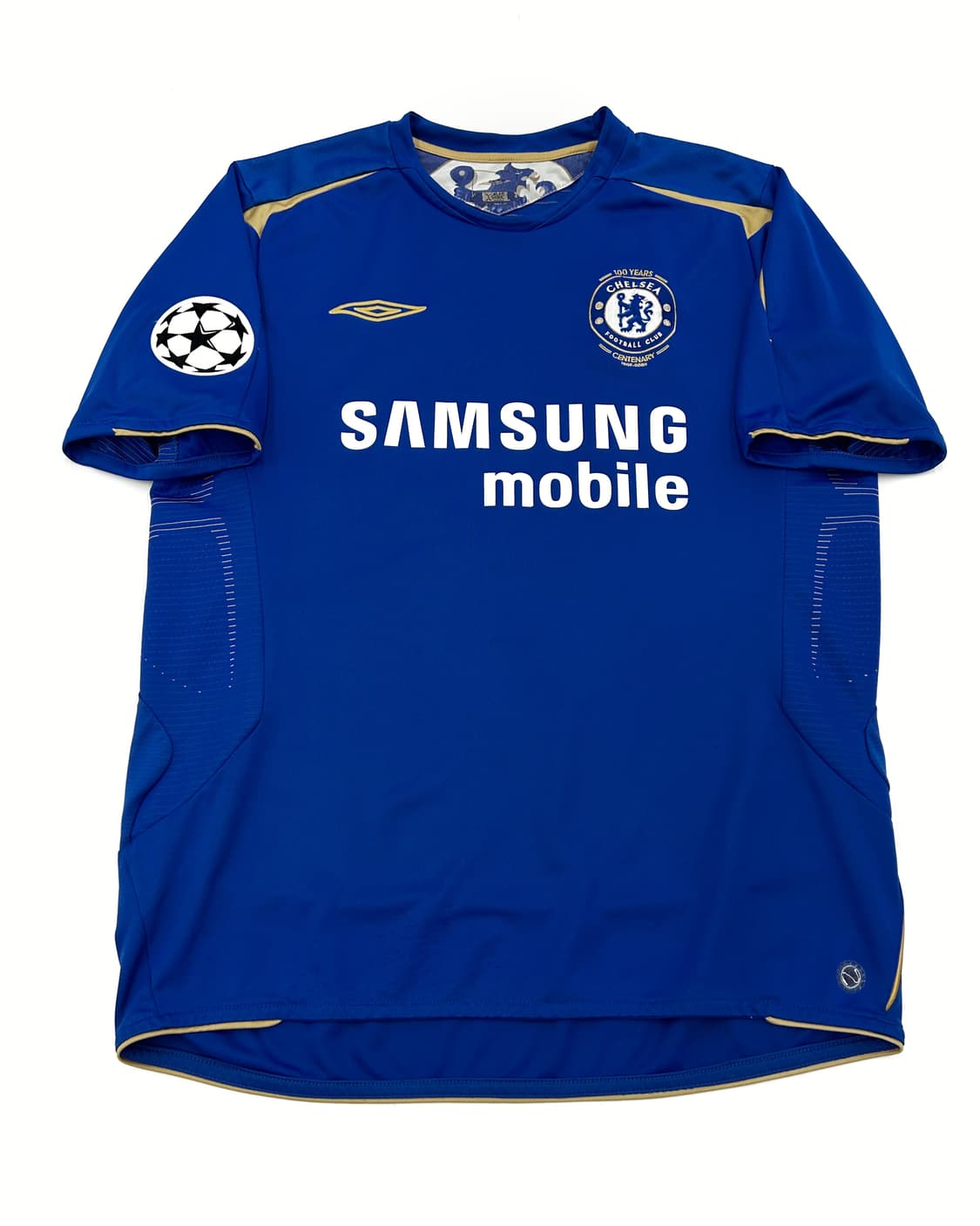 *선수 지급용* 05-06 첼시 홈 100주년 챔스킷 드록바 상품이미지4