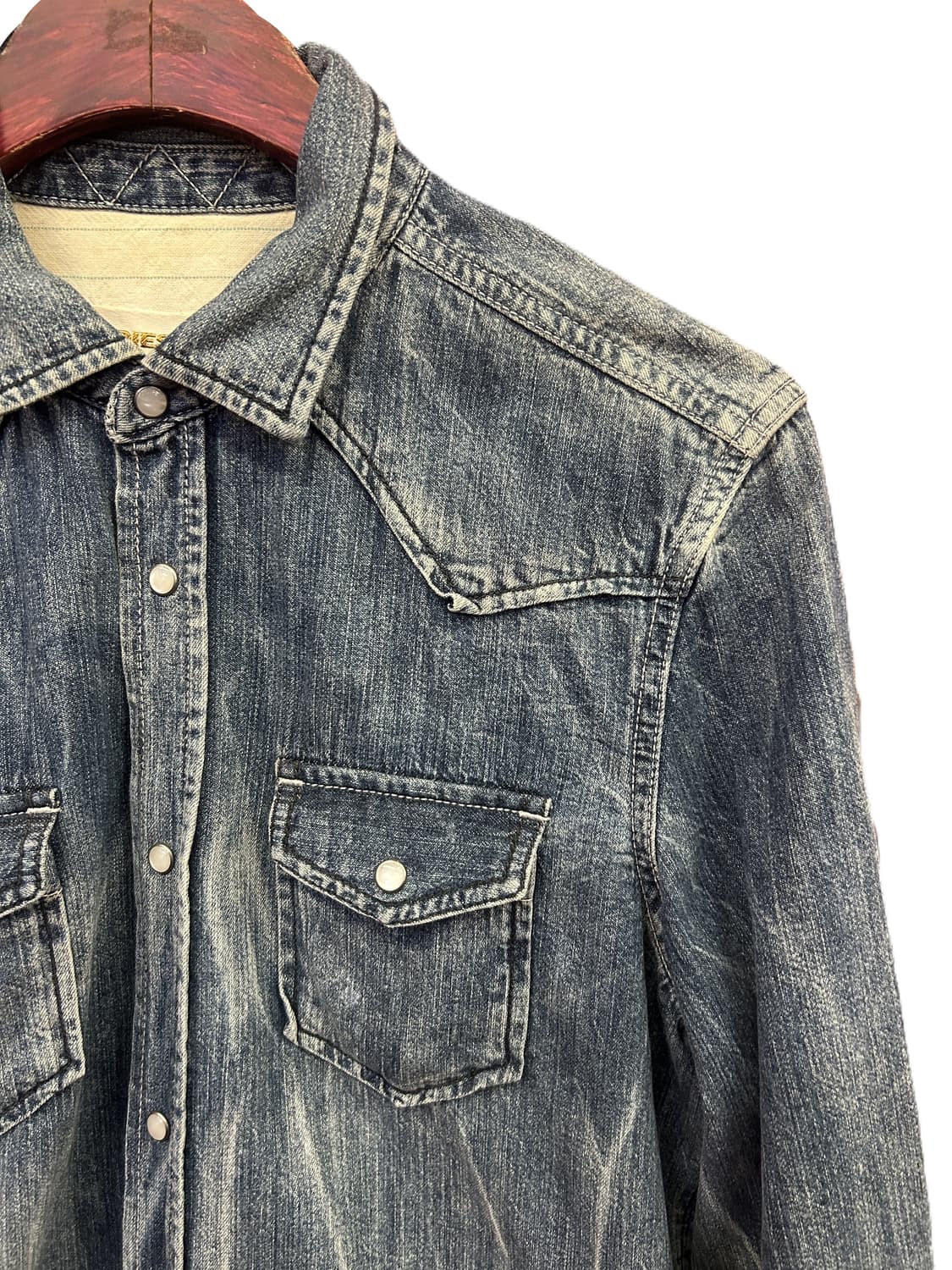 디젤 데님 웨스턴 셔츠 상품이미지3