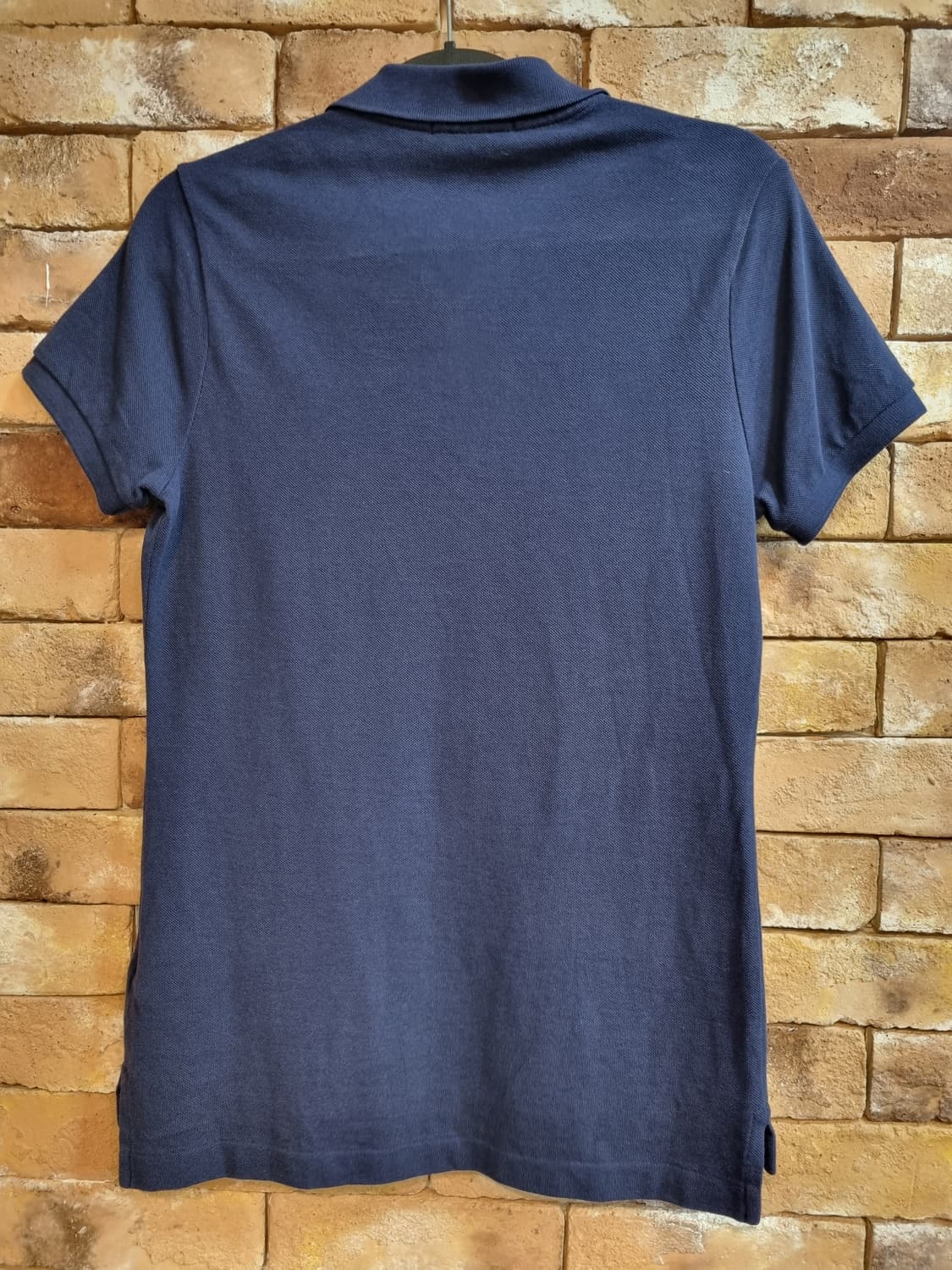 랄프로렌의 네이비 색상 스키니핏 카라티 상품이미지2