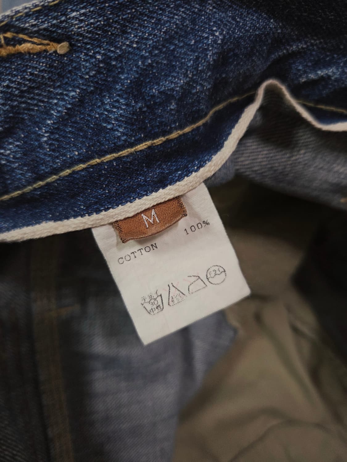 HOO KOO JAPAN 블루 디스트로이드 데님 팬츠 상품이미지10