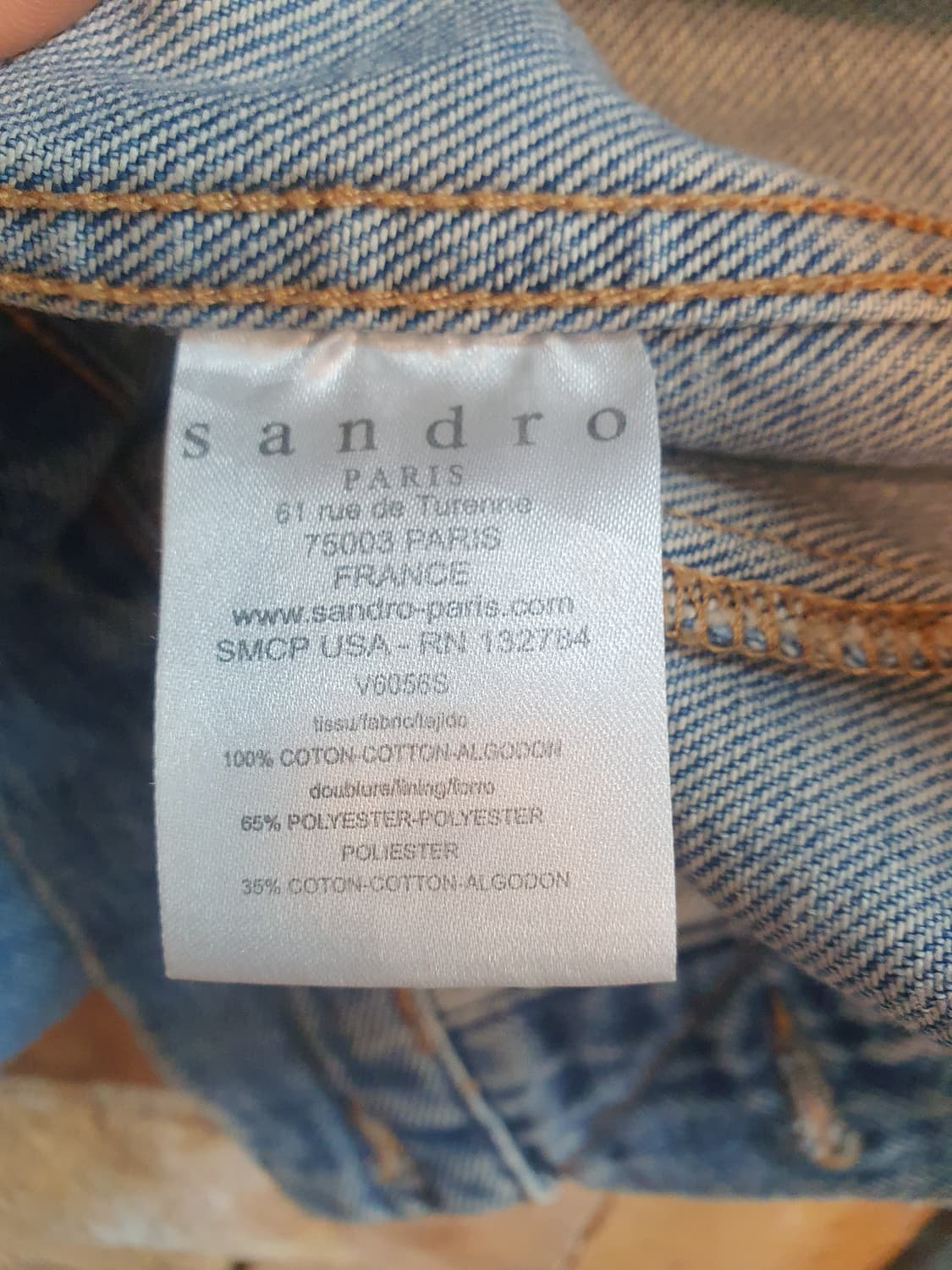 산드로 청자켓 상품이미지6