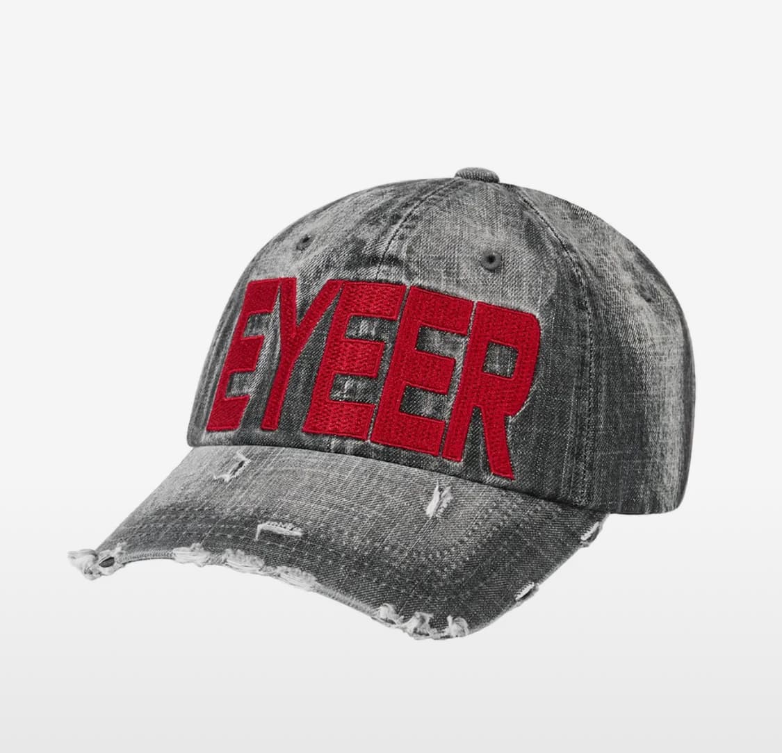 이와이이알 Basic Logo Ball Cap - Red 상품이미지2