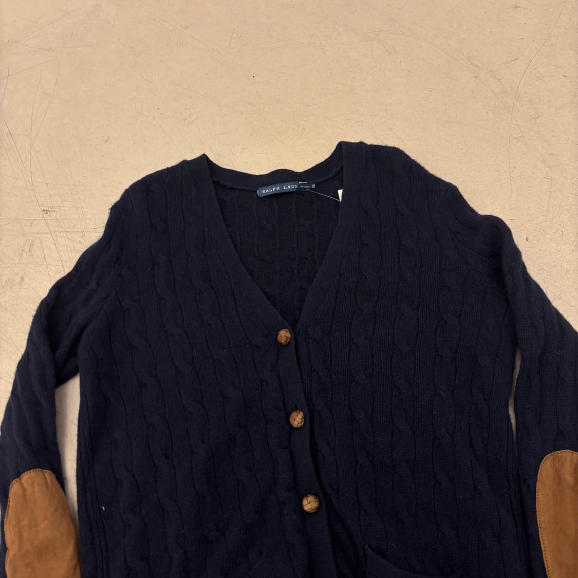 폴로 랄프로렌 엘보패치 네이비 가디건 상품이미지2