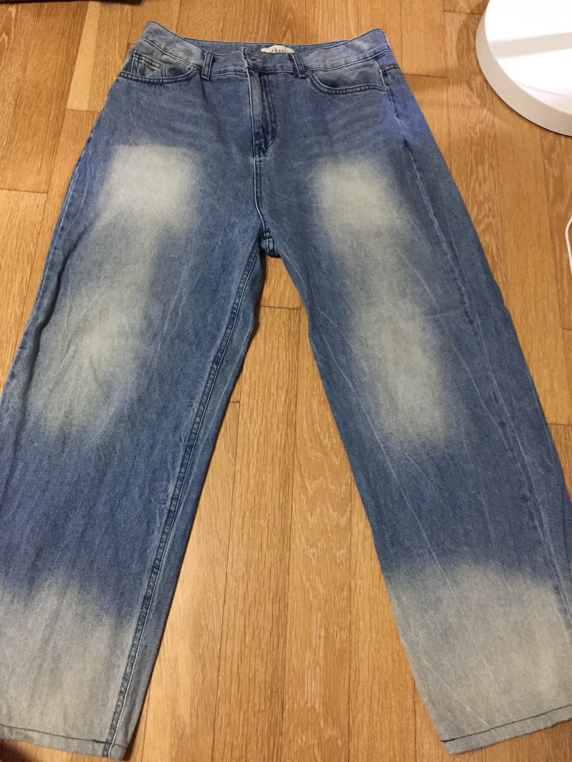 르마드 와이드 데님 팬츠 상품이미지1