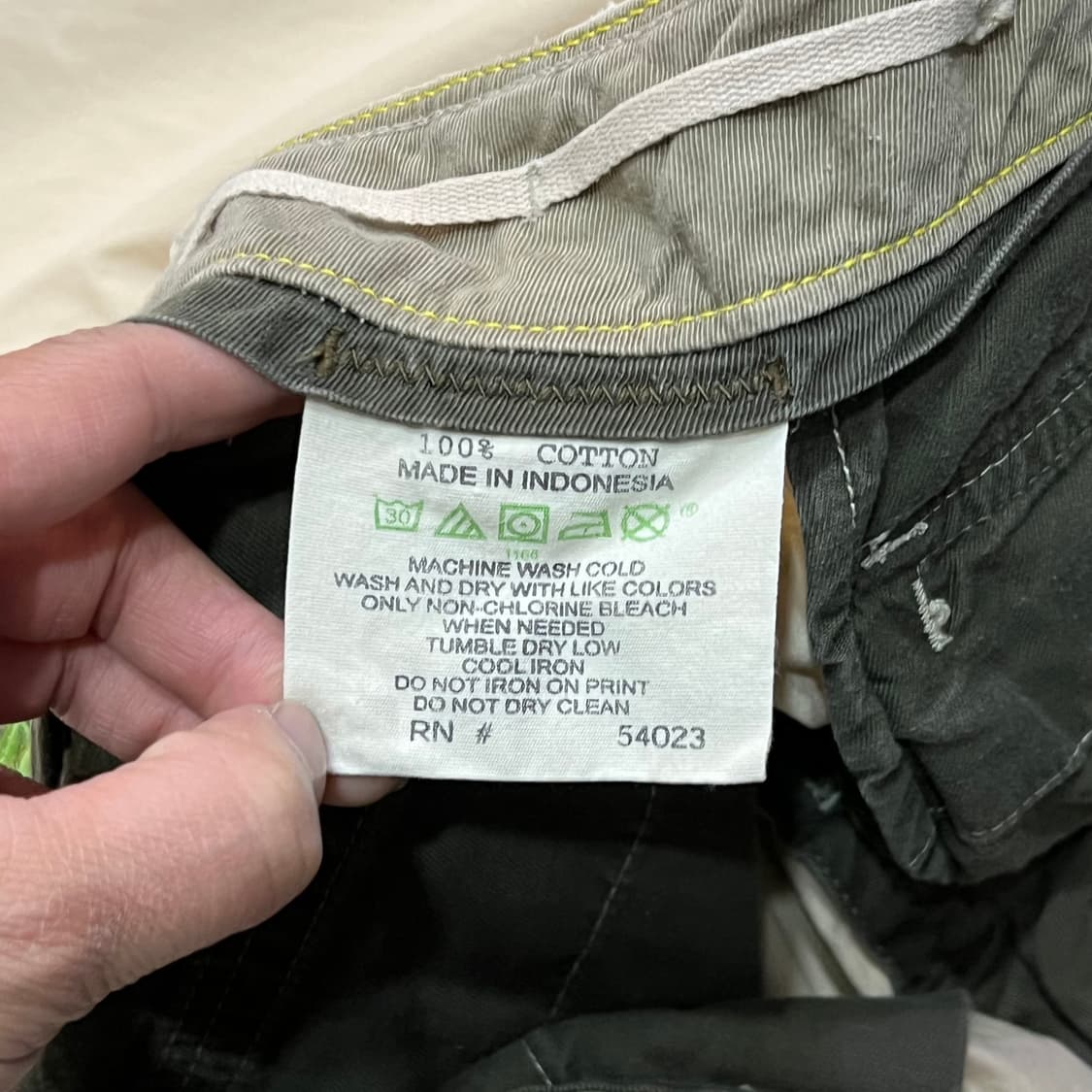  갭 워크 팬츠 y15977 상품이미지7