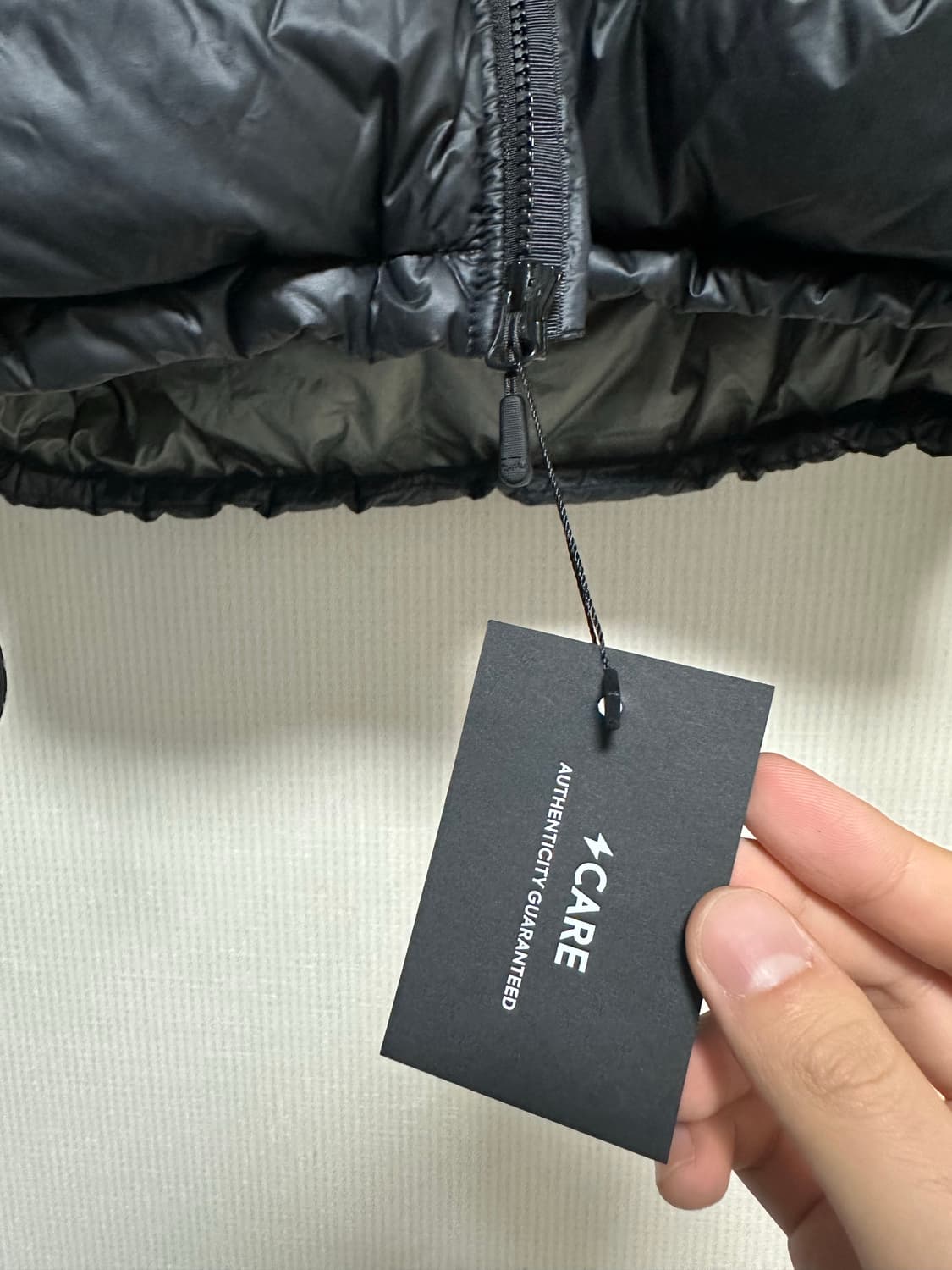 [L] 스투시 마이크로 립스탑 다운 파카 팬텀블랙 상품이미지3