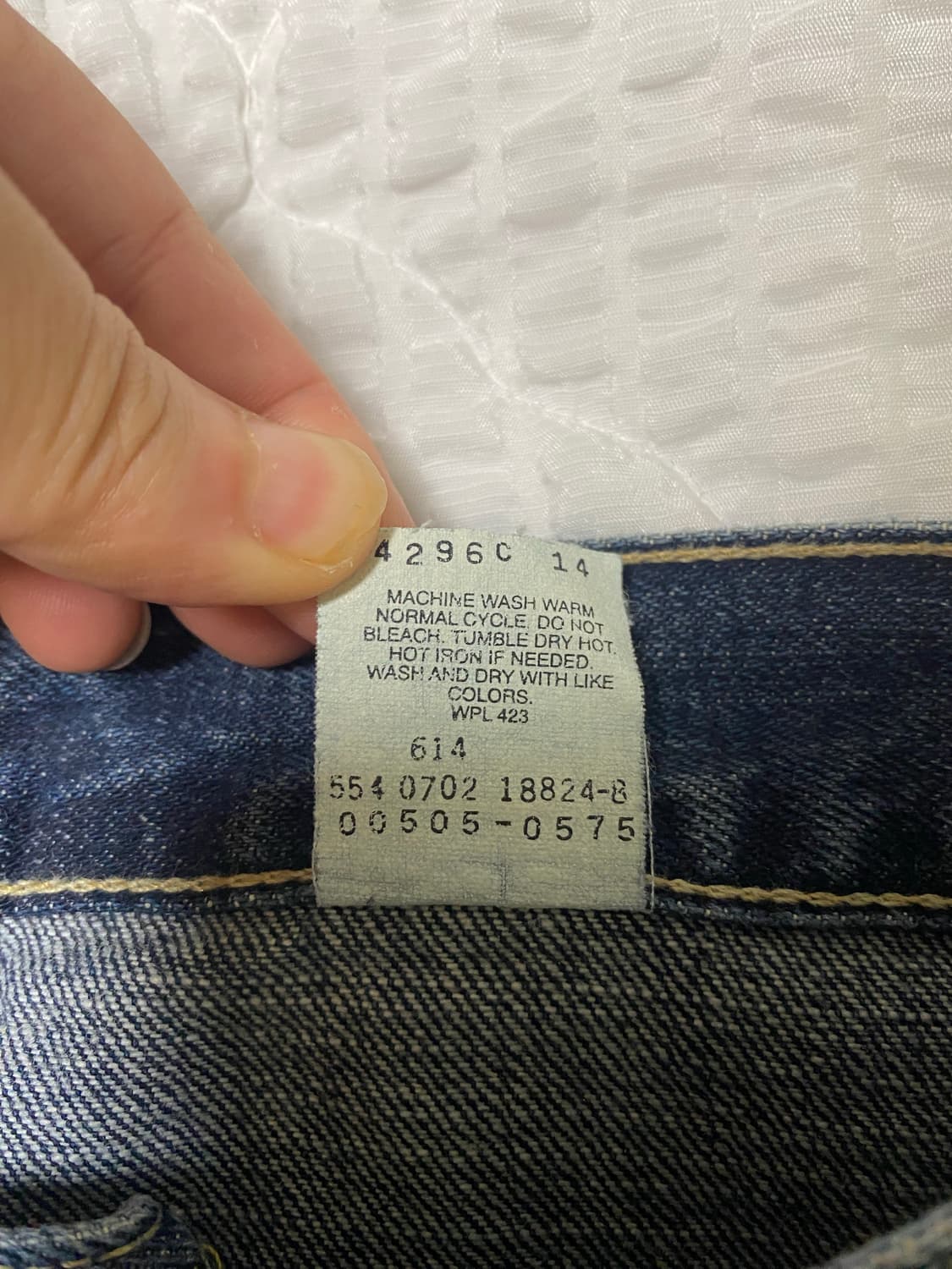 리바이스 LEVIS 505 made in usa 34 상품이미지7
