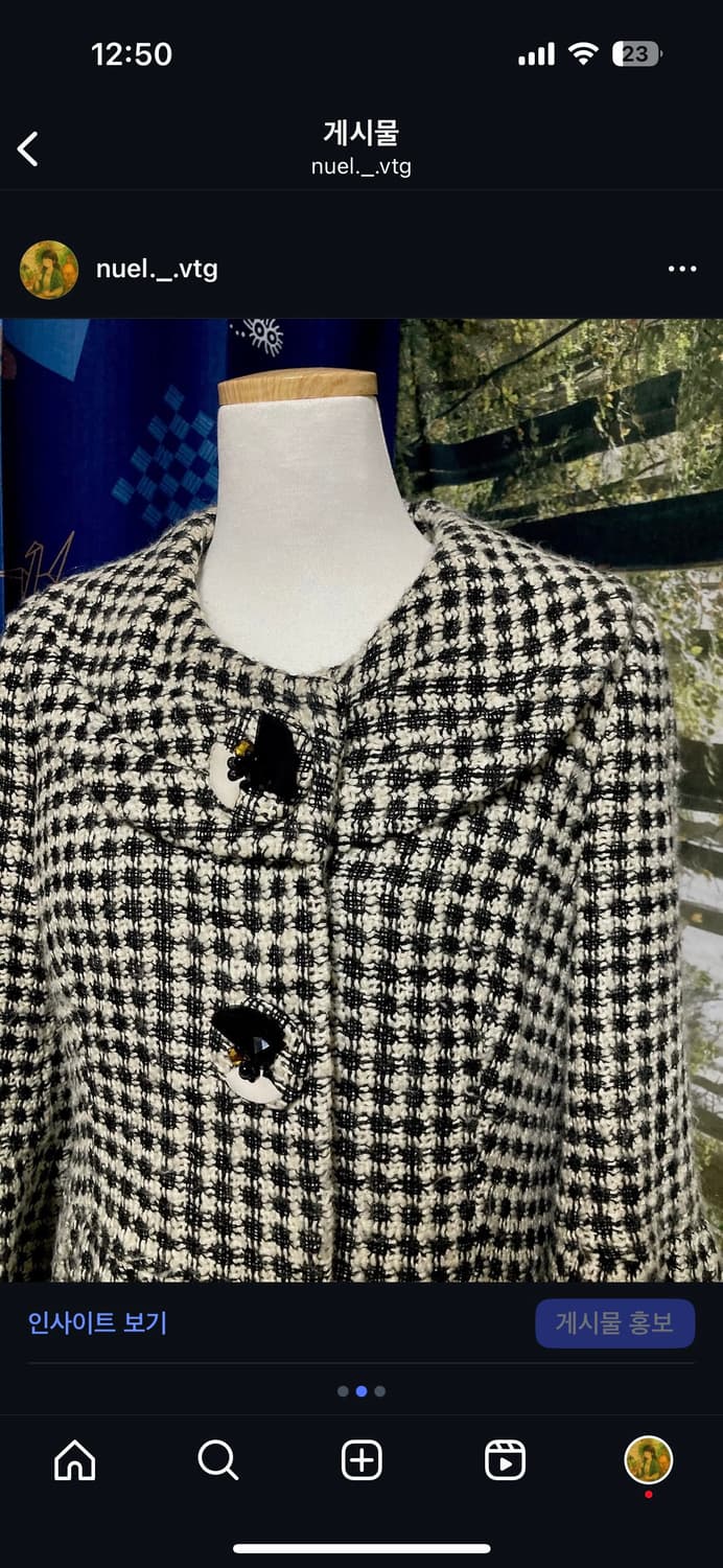 빈티지 골져스 코트 상품이미지2