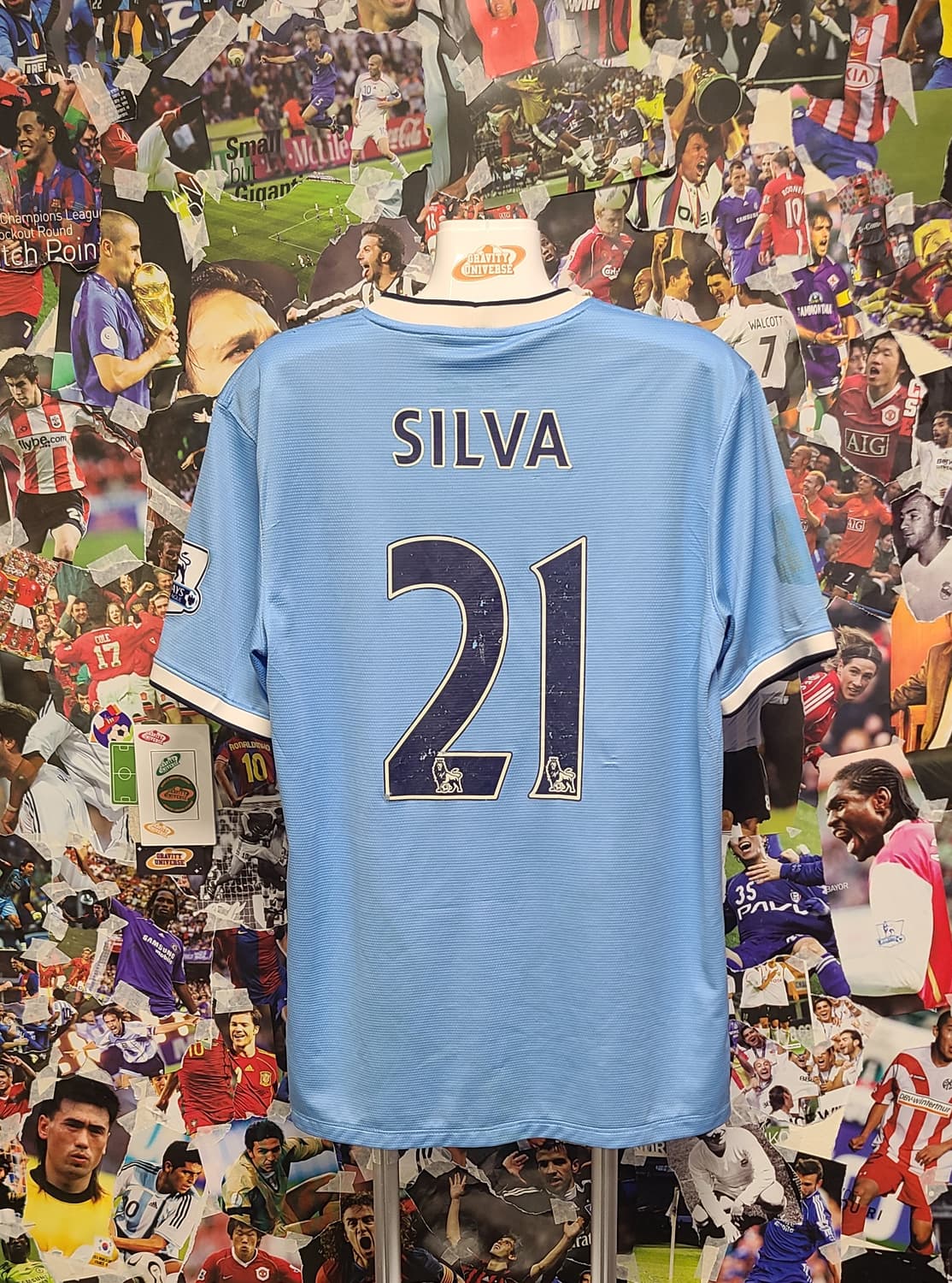 맨시티 13-14 다비드 실바 유니폼 상품이미지1
