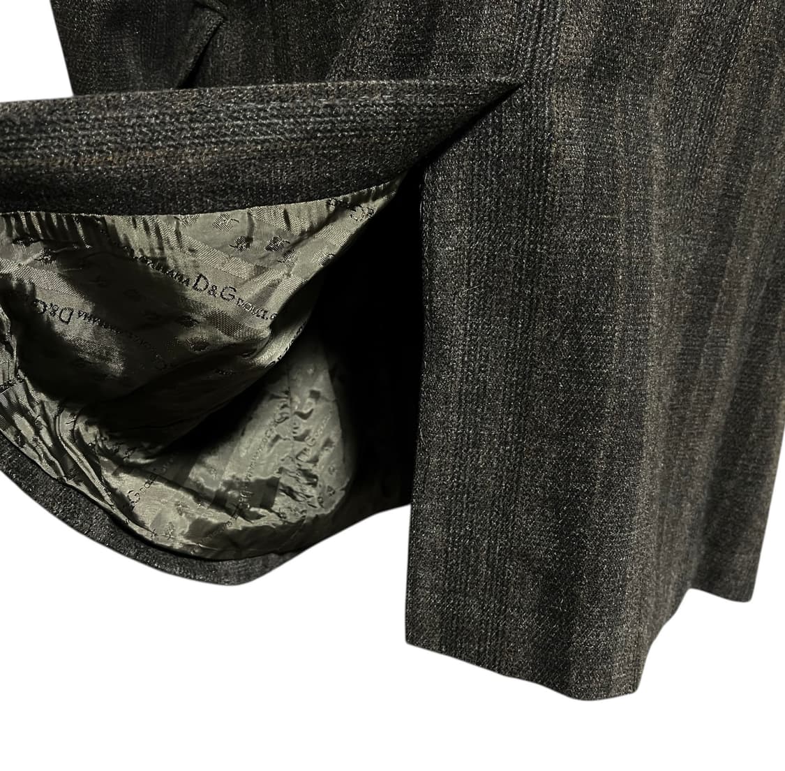 돌체앤가바나 헤링본 울코트 46사이즈 상품이미지10