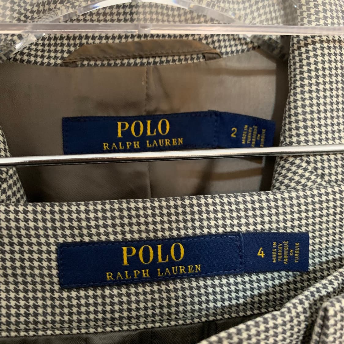 폴로랄프로렌 하운드체크 블레이저 자켓 스커트 치마 셋업 세트 상품이미지6