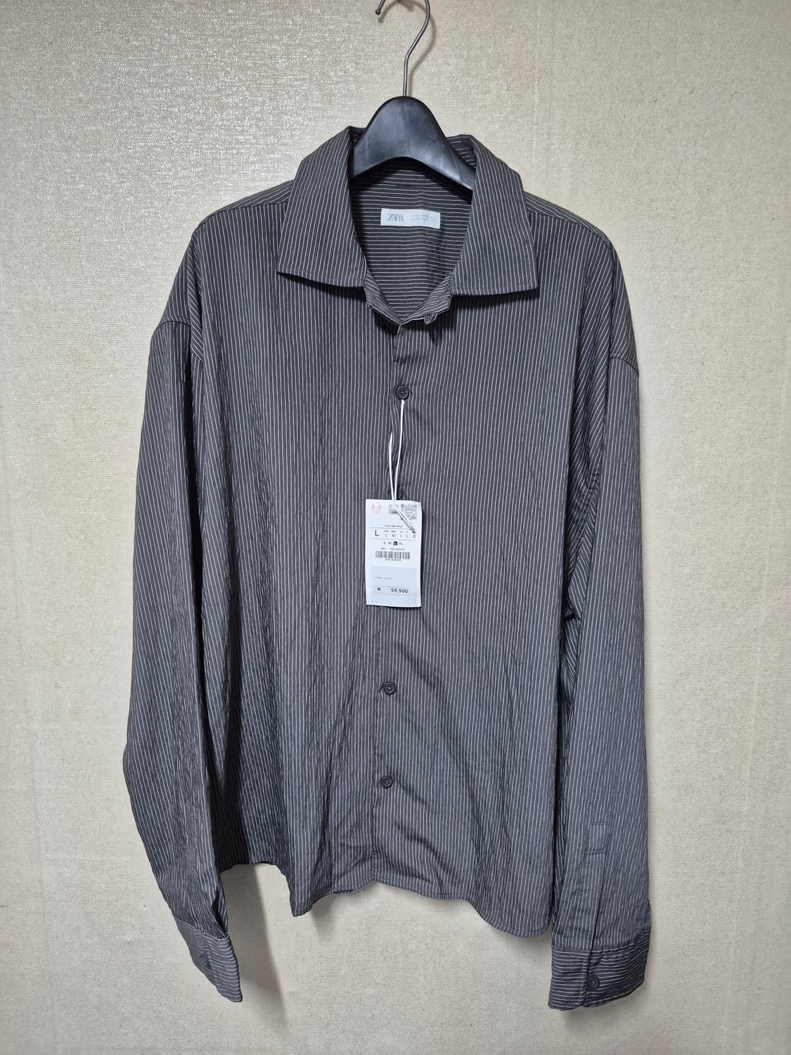 새옷 자라 테크니컬 긴팔 셔츠 상품이미지1