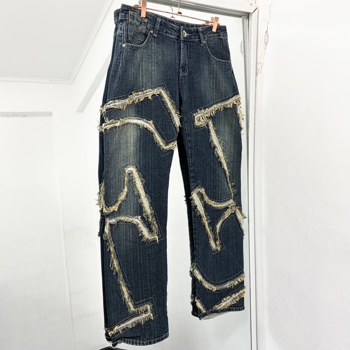 Deflava 데미지 데님 팬츠 상품이미지4