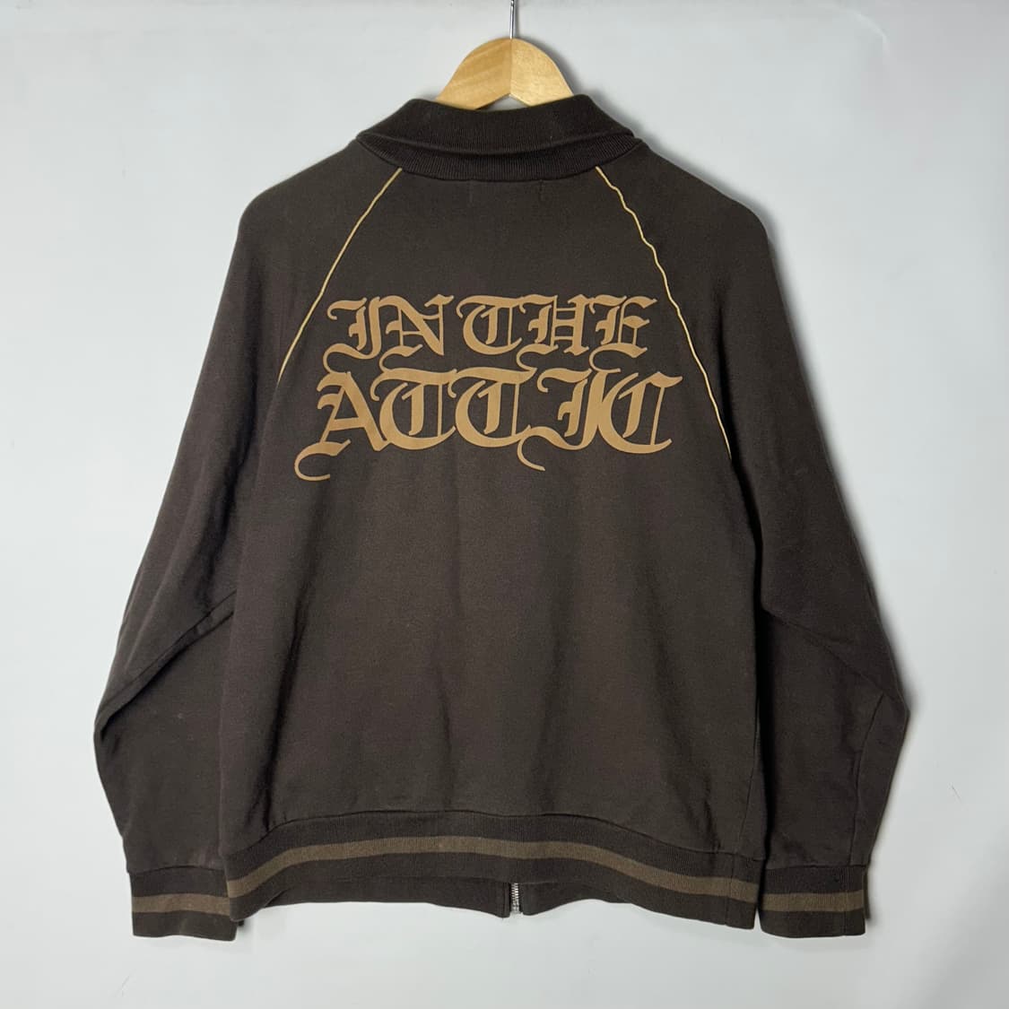 [in the attic] 인디애틱 펑크 스컬 집업 자켓 상품이미지2