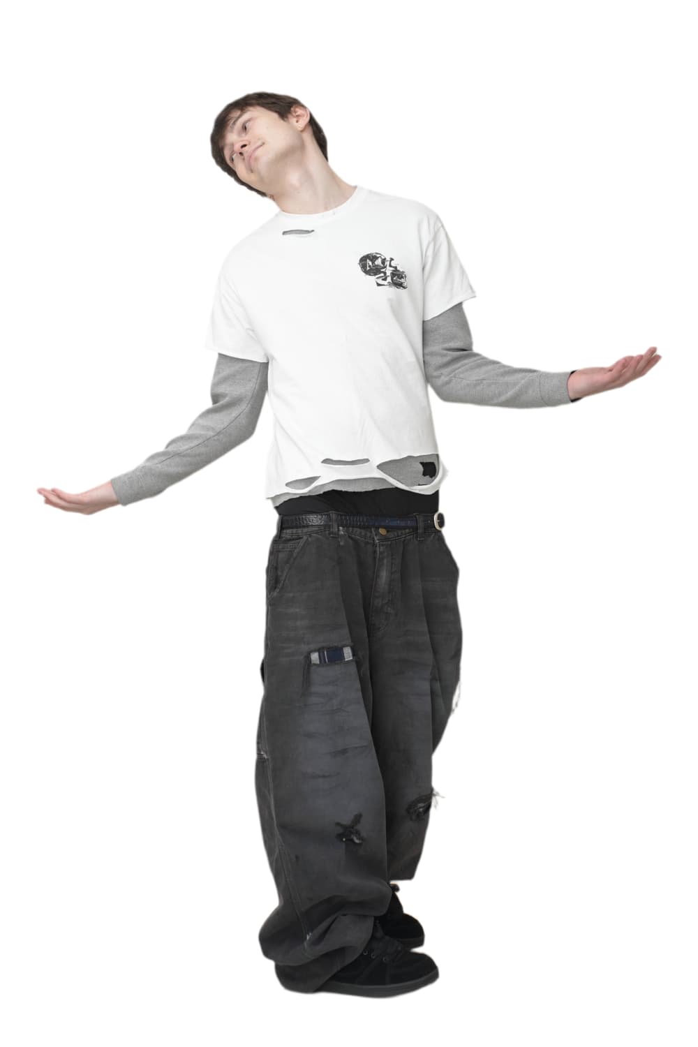 [판매](1)ENSSIVE(엔시브) VTG CHECK MATE PANTS 상품이미지1