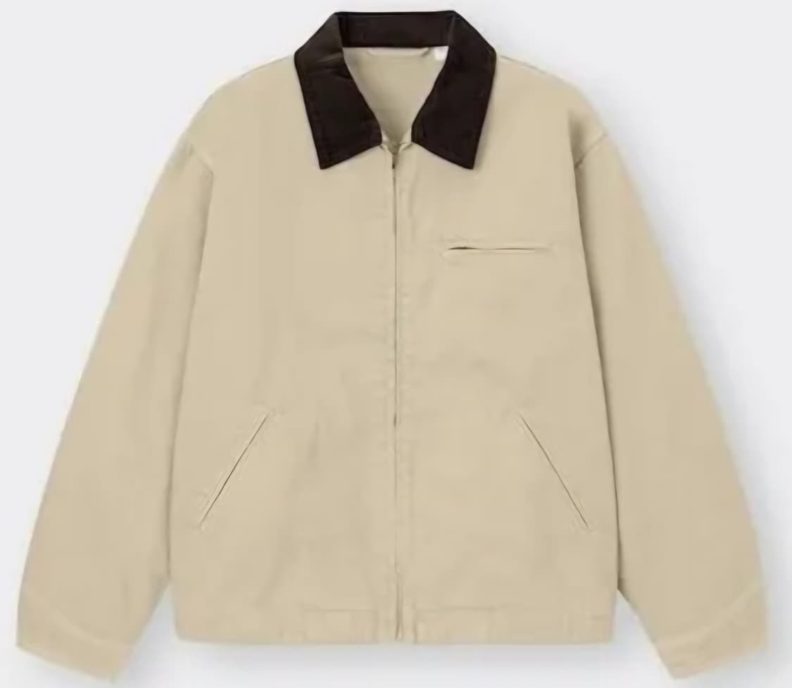 GU 워시드 코튼 워크자켓 M 상품이미지1