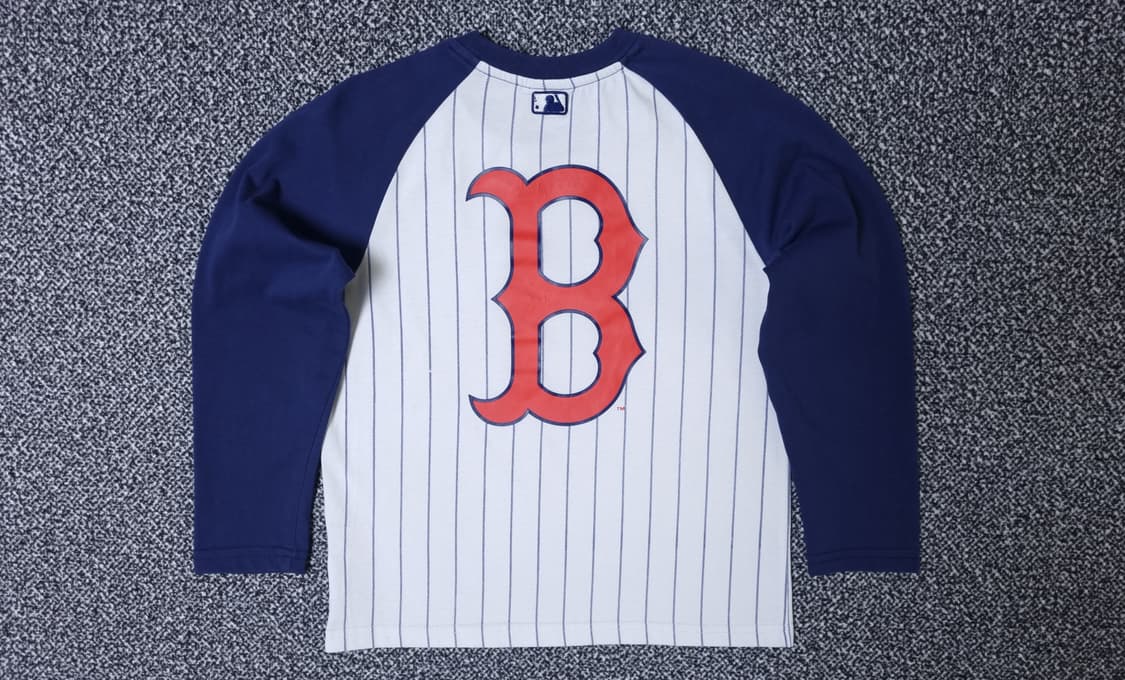 [무료배송][145]MLB 키즈 스트라이프 나그랑 긴팔티 야구티 상품이미지2