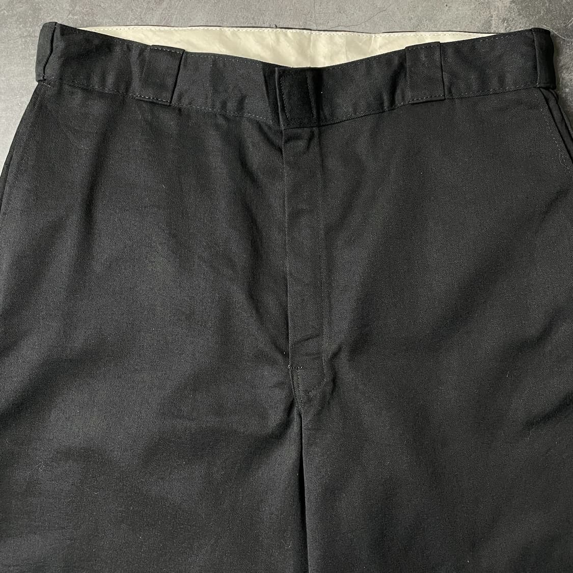 DICKIES 디키즈 빈티지 블랙 더블니 워크 팬츠 A00953 상품이미지2