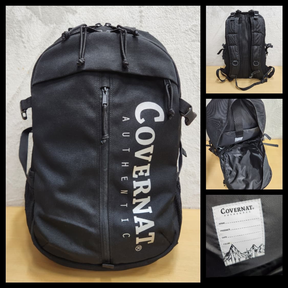 정품 커버낫 가방 남녀공용 캐주얼 백팩 학생 책가방  상품이미지1