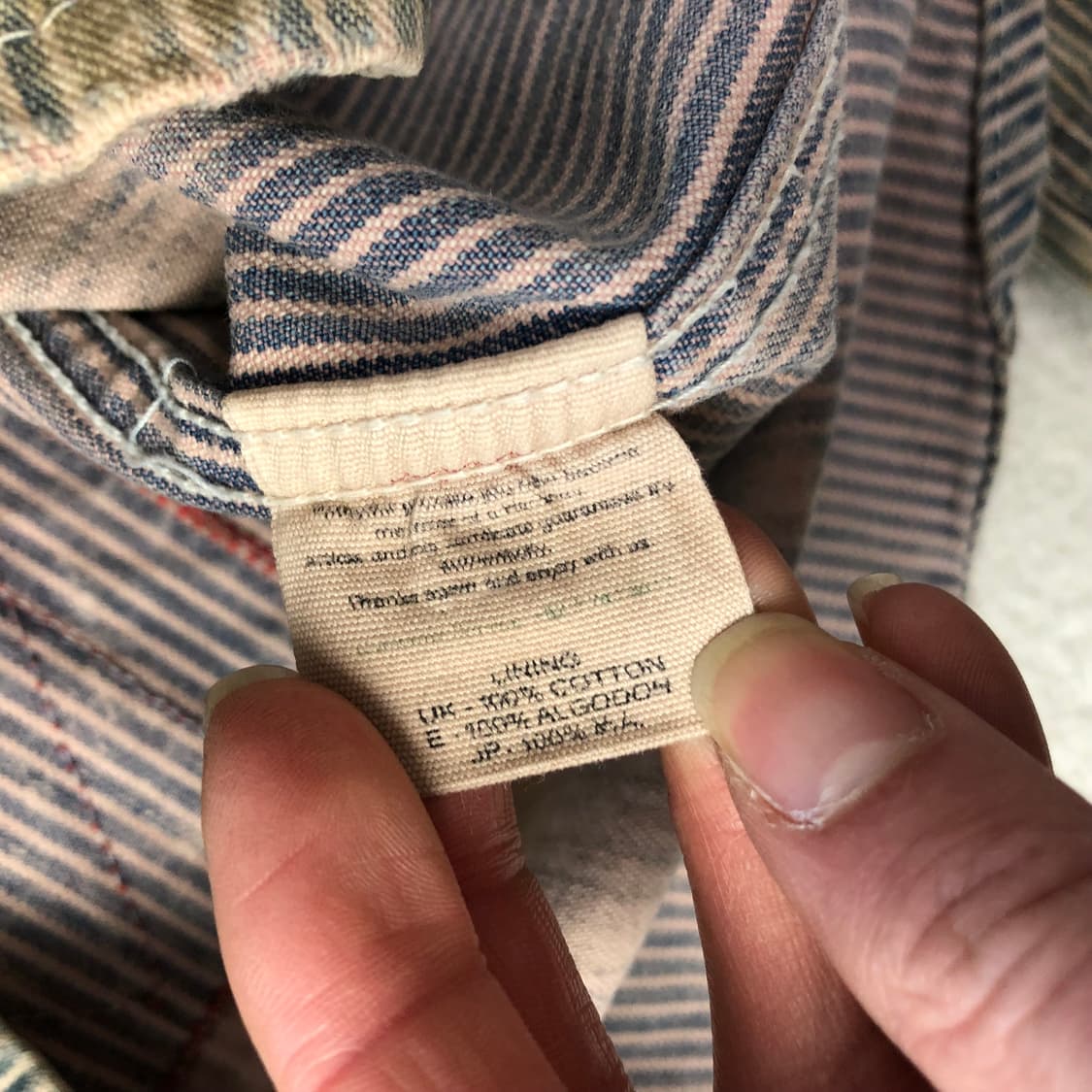 빈티지 데님 셔츠 자켓 상품이미지7