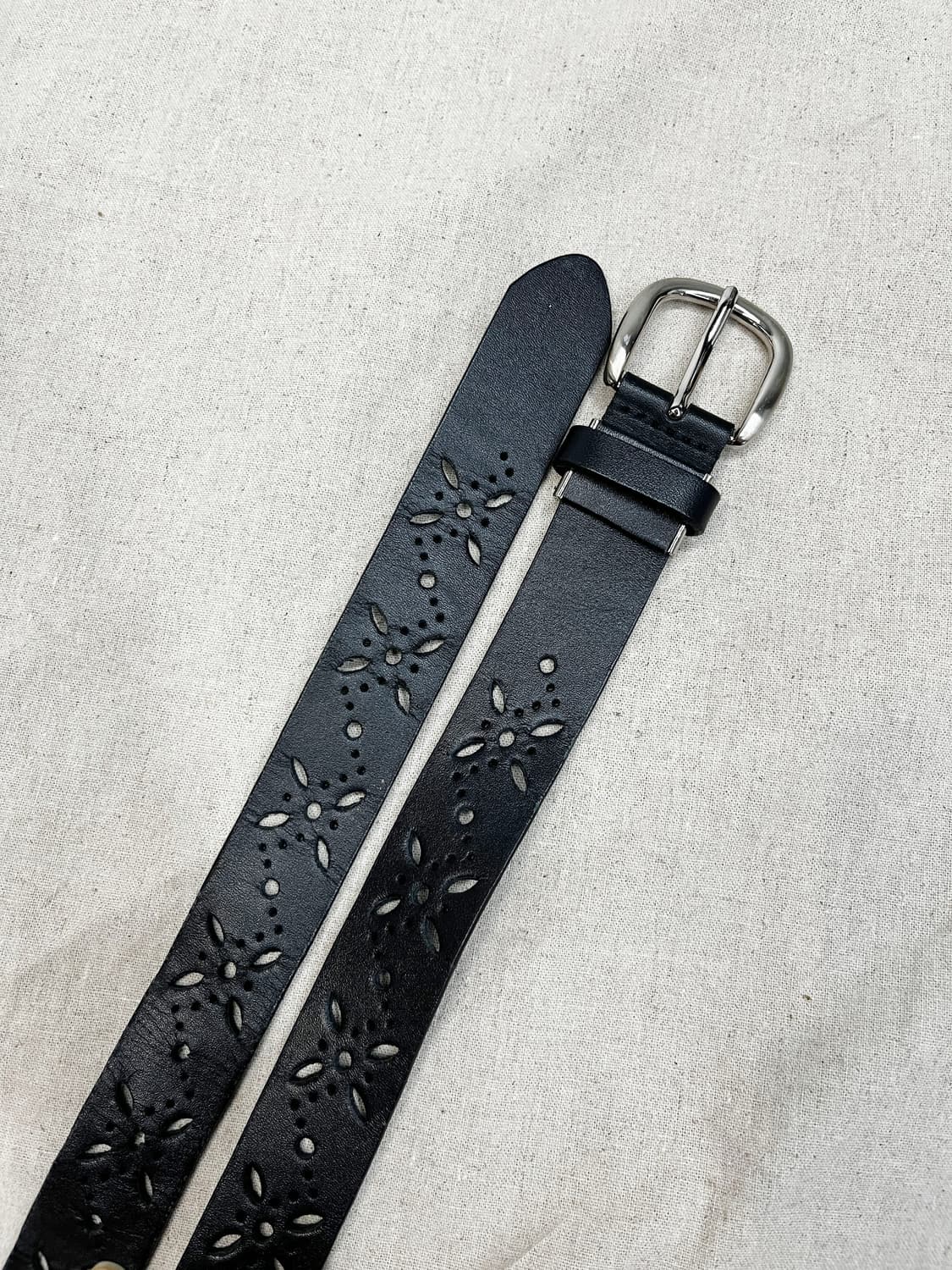 빈티지 레더 벨트 상품이미지1