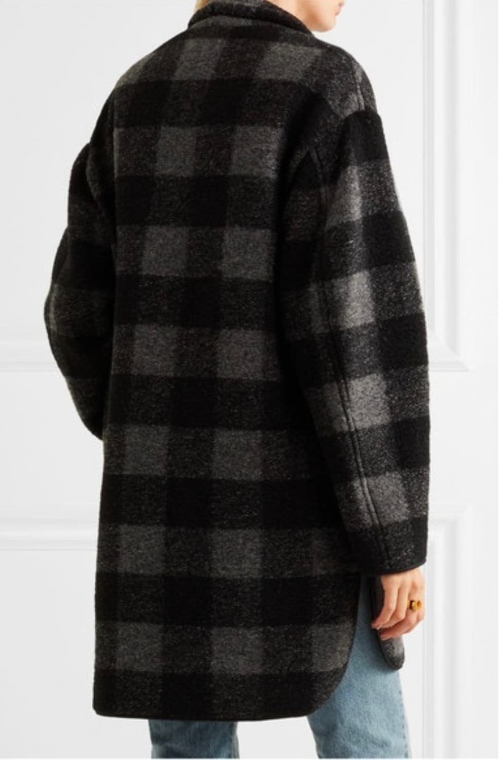 이자벨마랑 지노 체크코트 상품이미지2