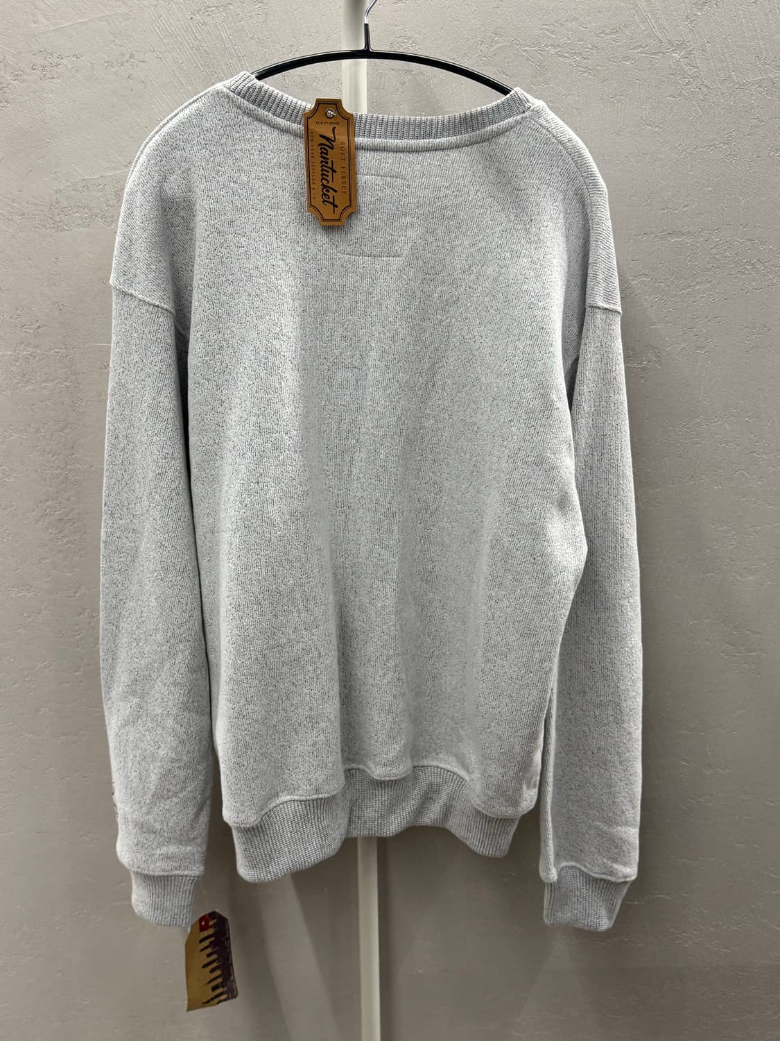 캘리포니아 프린팅 맨투맨 티셔츠 회색 XL 상품이미지5