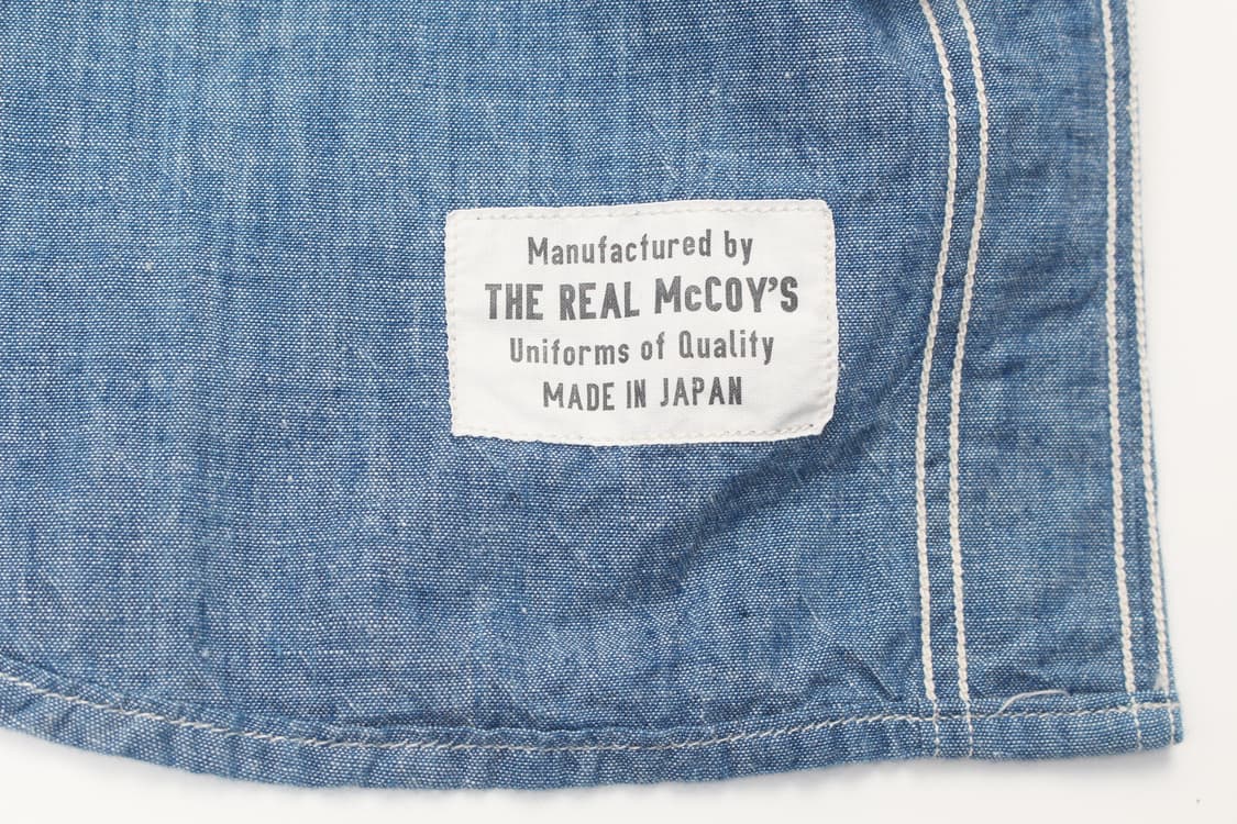 THE REAL McCOY’S USN Chambray Utility Sh 상품이미지7