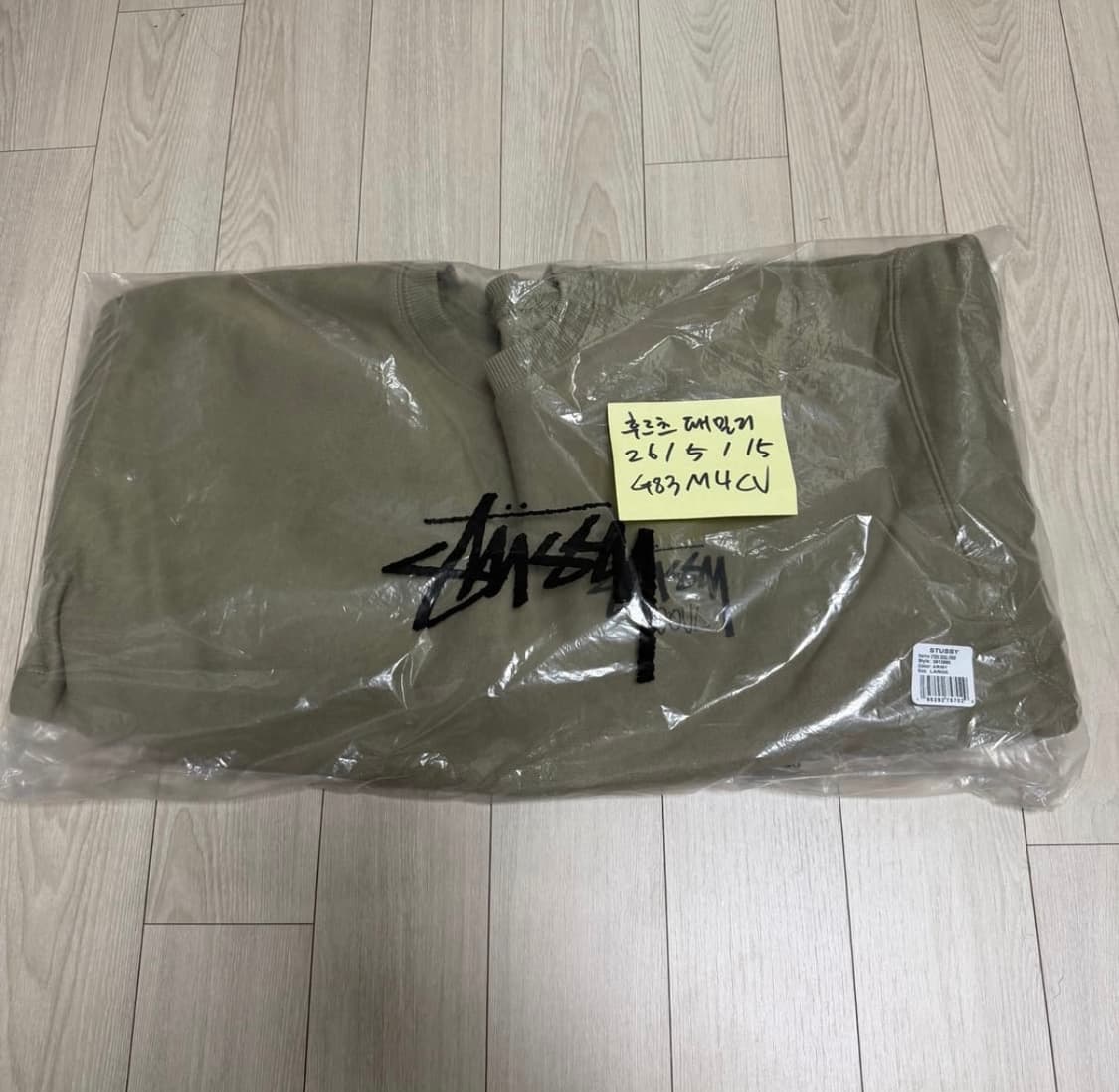 L) 스투시 서울 맨투맨 아미 상품이미지3