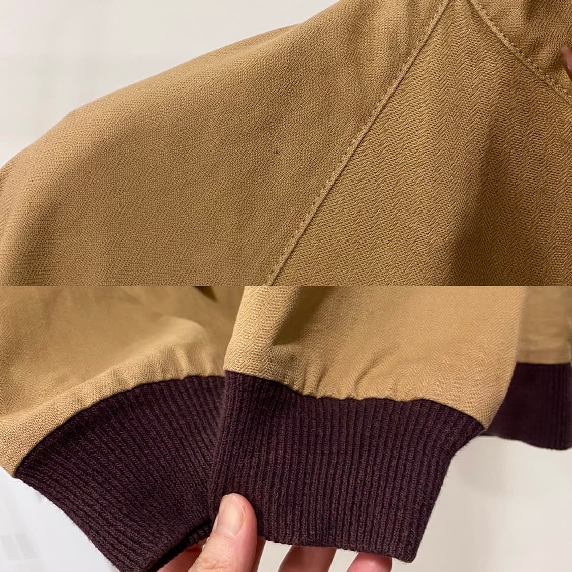 바라쿠타 G9 밀리터리 헤링본 코튼 해링턴 자켓 매장판 상품이미지7