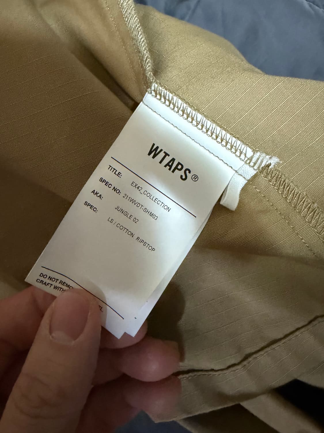 더블탭스 21ss 정글 셔츠 상품이미지6