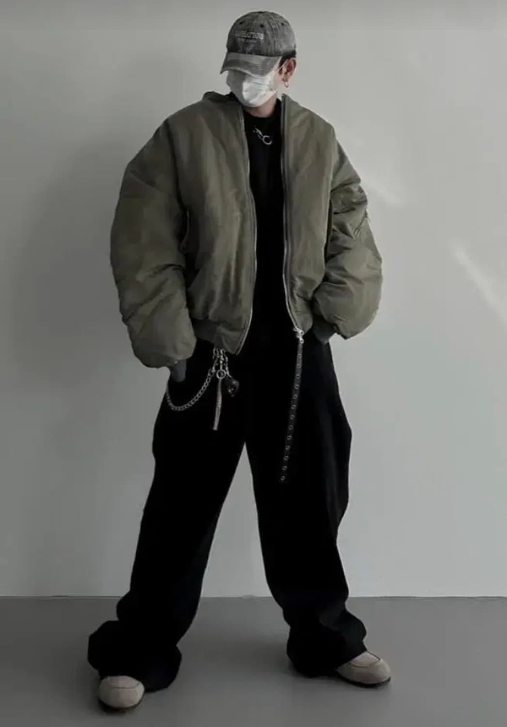 오버핏 마원 패딩 상품이미지2