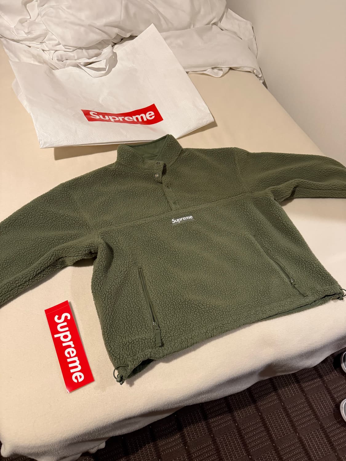 슈프림  폴라텍 셔링 리버시블 풀오버 상품이미지1