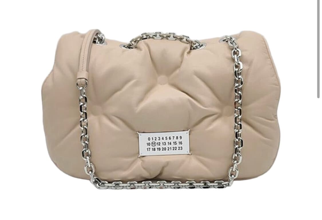 메종 마르지엘라 글램 슬램 플랩 미디움백 베이지 상품이미지1