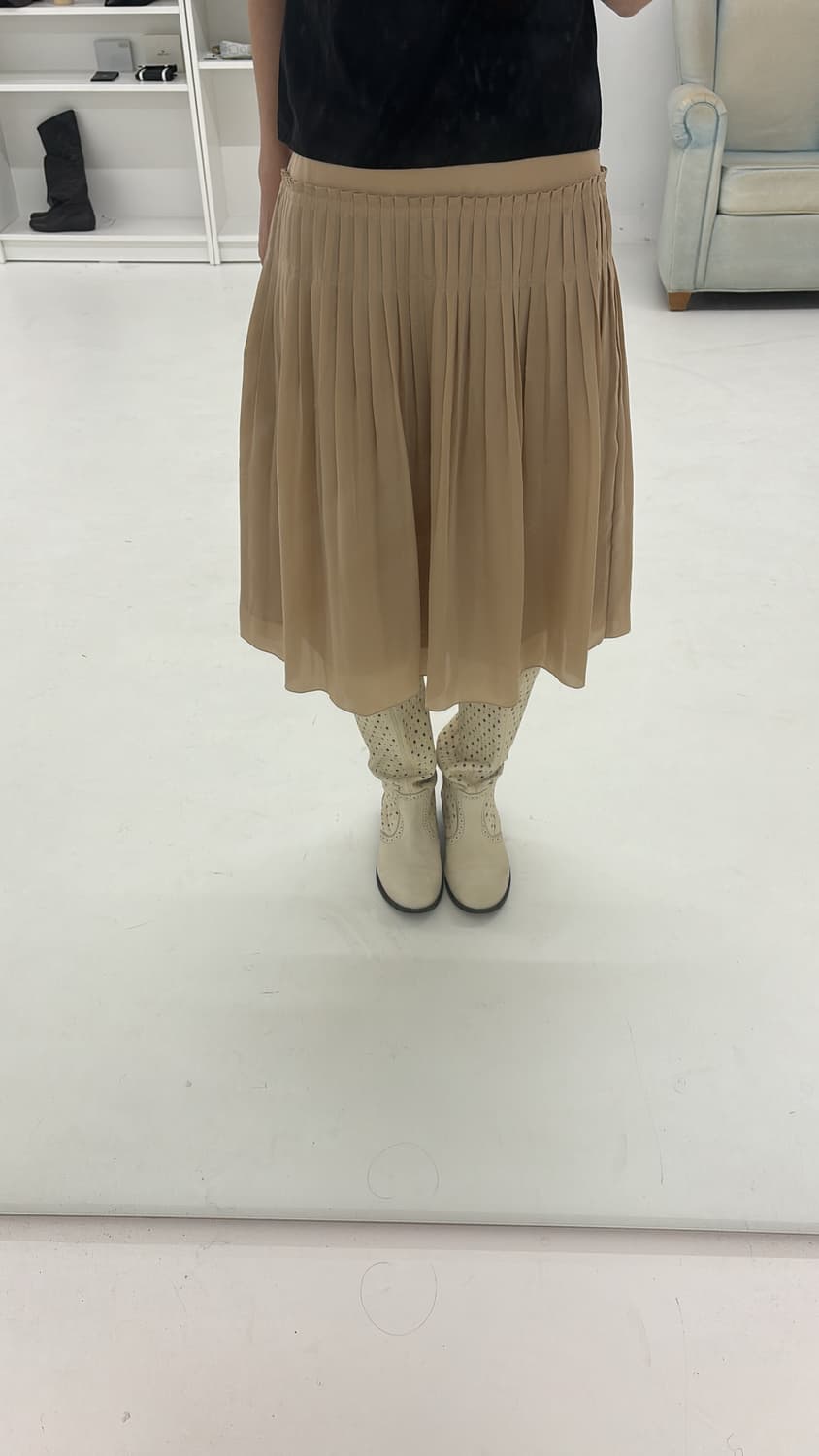 Courreges mid skirt 상품이미지4